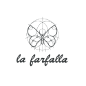 Social Media Manager per La Farfalla Roma nel 2018: il logo.